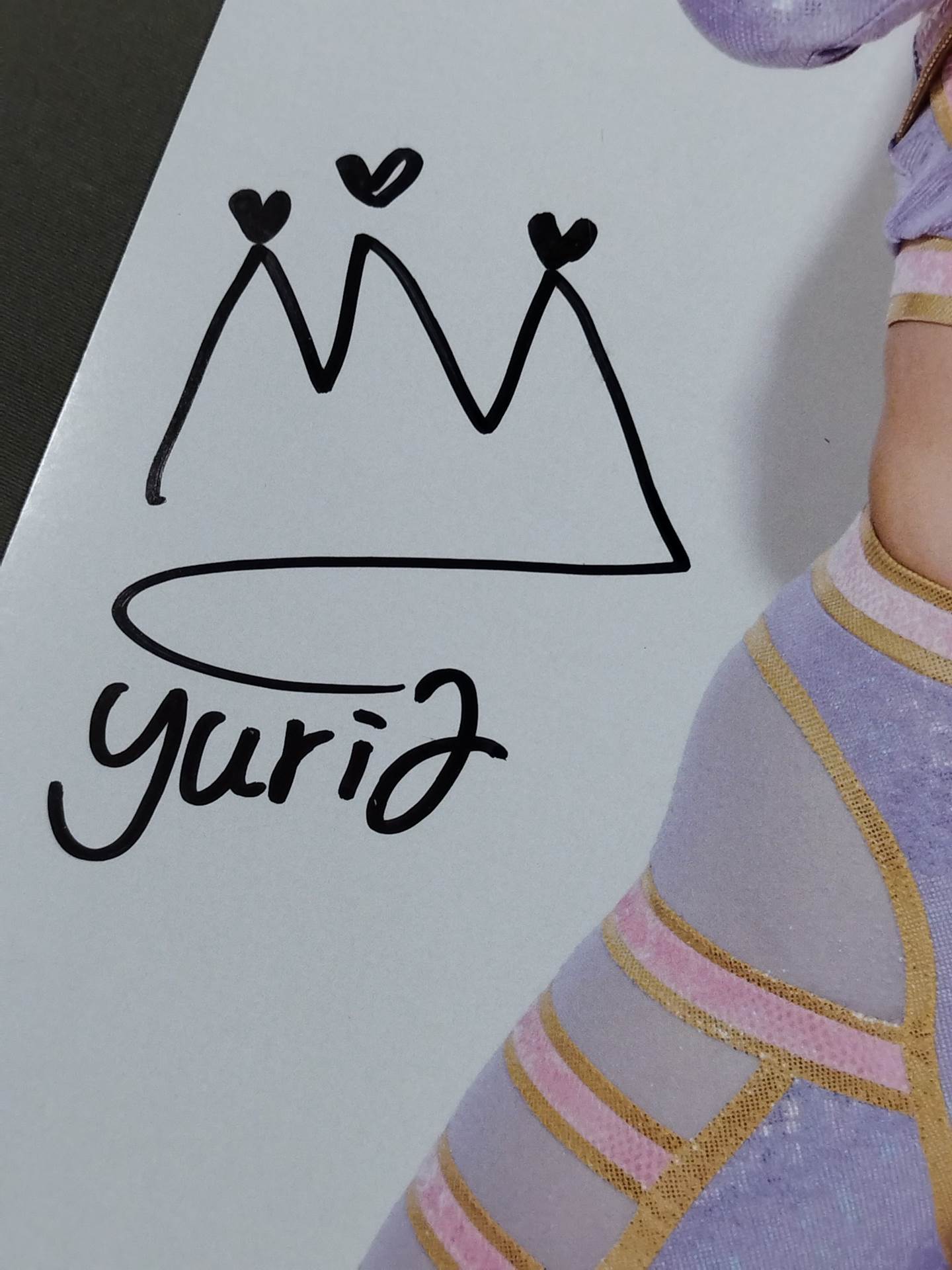 Yuria Hime, hand signed autograph, stardom Pro-Photo (A-4)