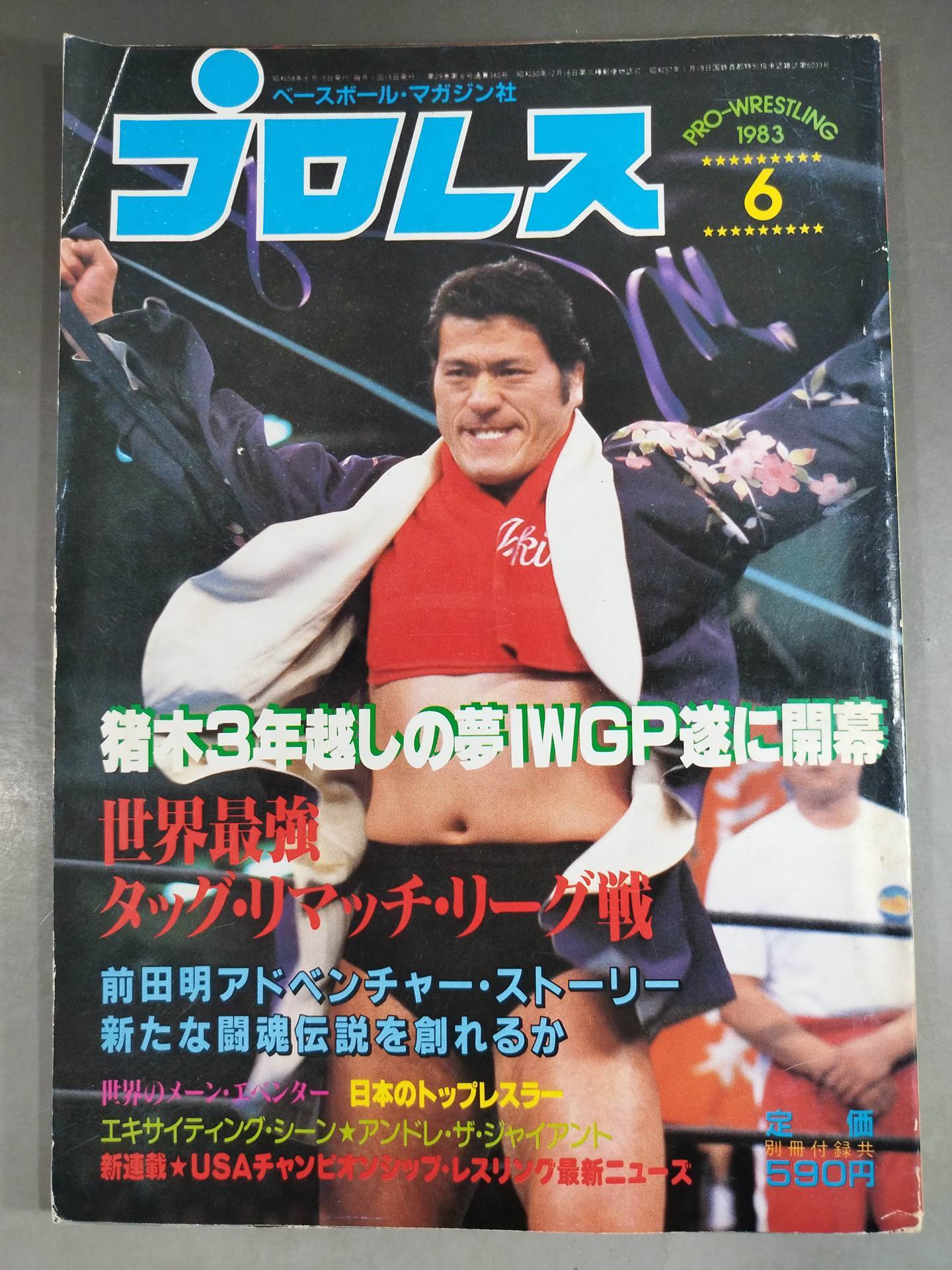 Monthly Pro Wrestling June 1983 issue