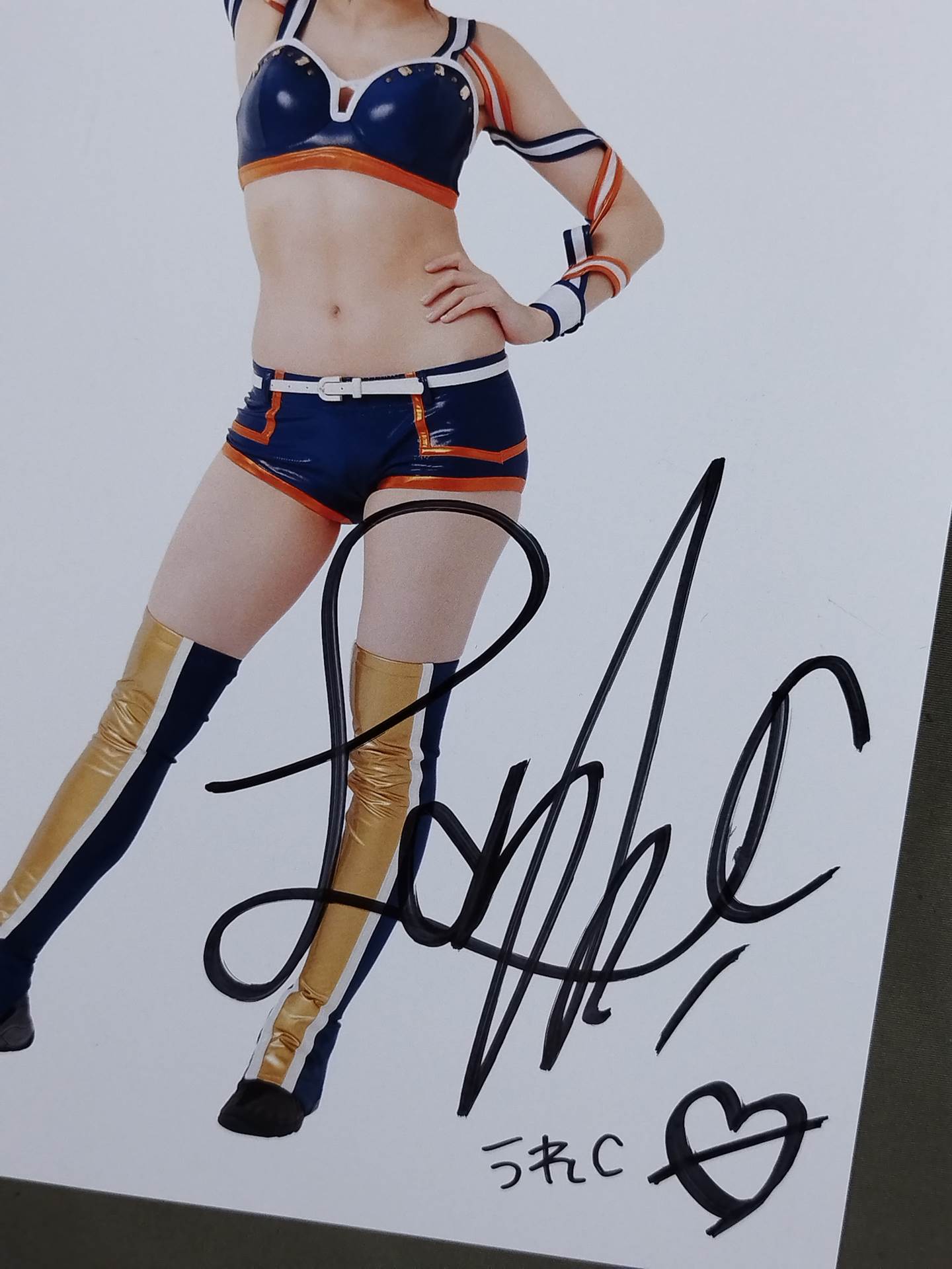 Lady C hand signed autograph Starda Pro-Photo (E-1)
