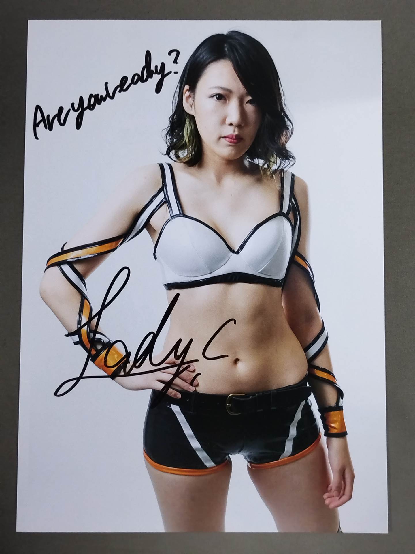 Lady C hand signed autograph Starda Pro-Photo (E-3)