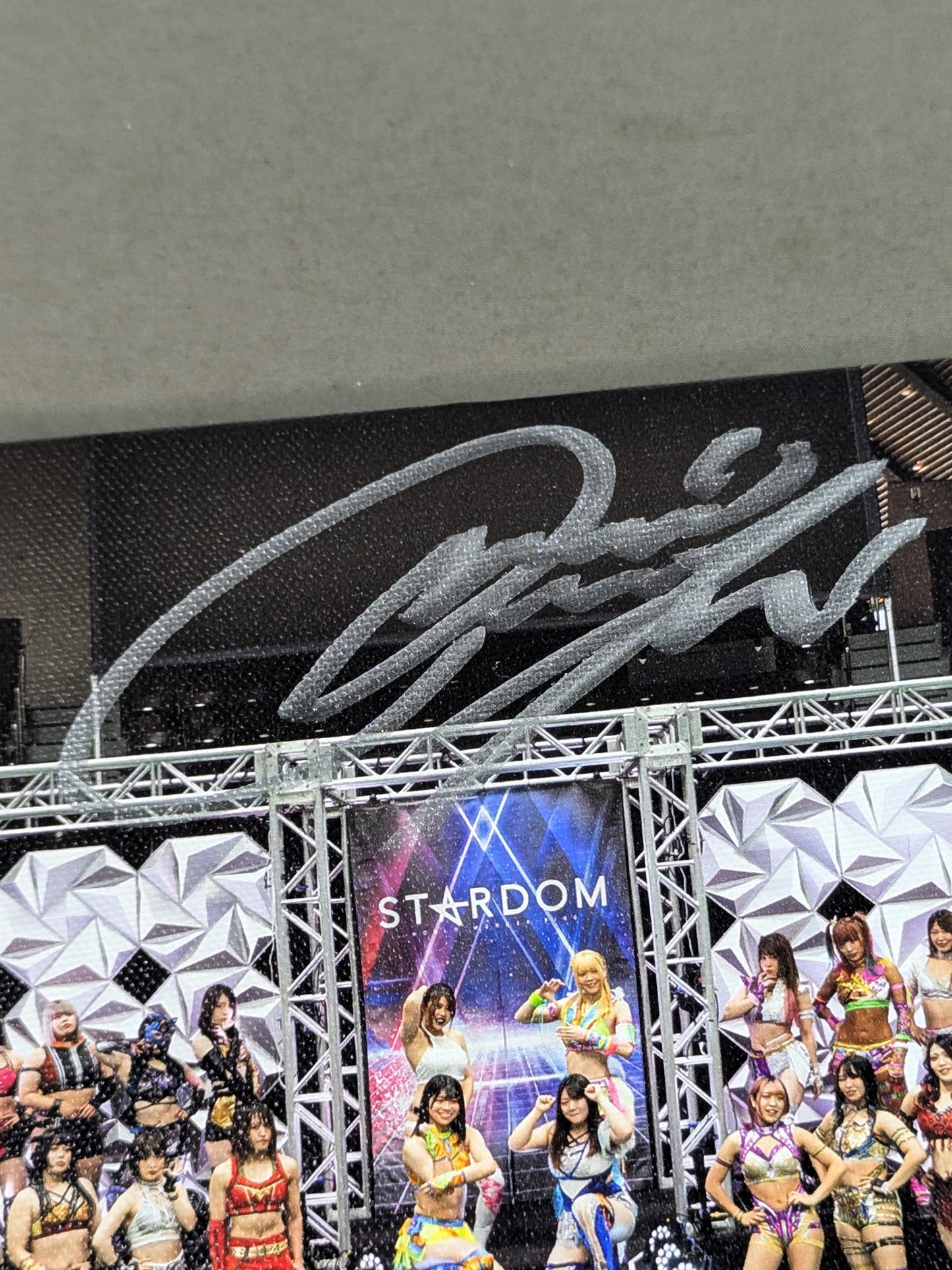 【Utami Hayashishita hand signed autograph Stardom Canvas Print