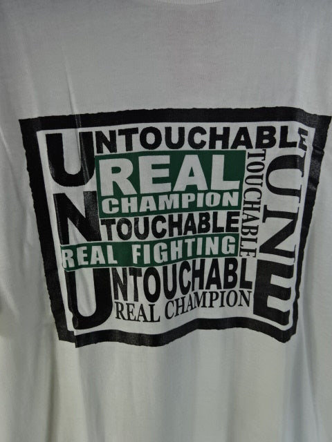 Untouchable REAL CHAMPION T-Shirt (2) (White)
