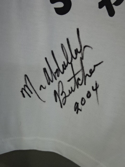 【hand signed autograph】 Abdullah the Butcher Illustration T-Shirt