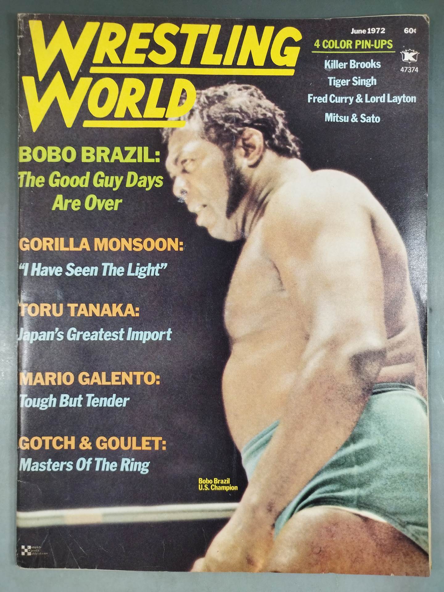 Wrestling WORLD June 1972 issue
