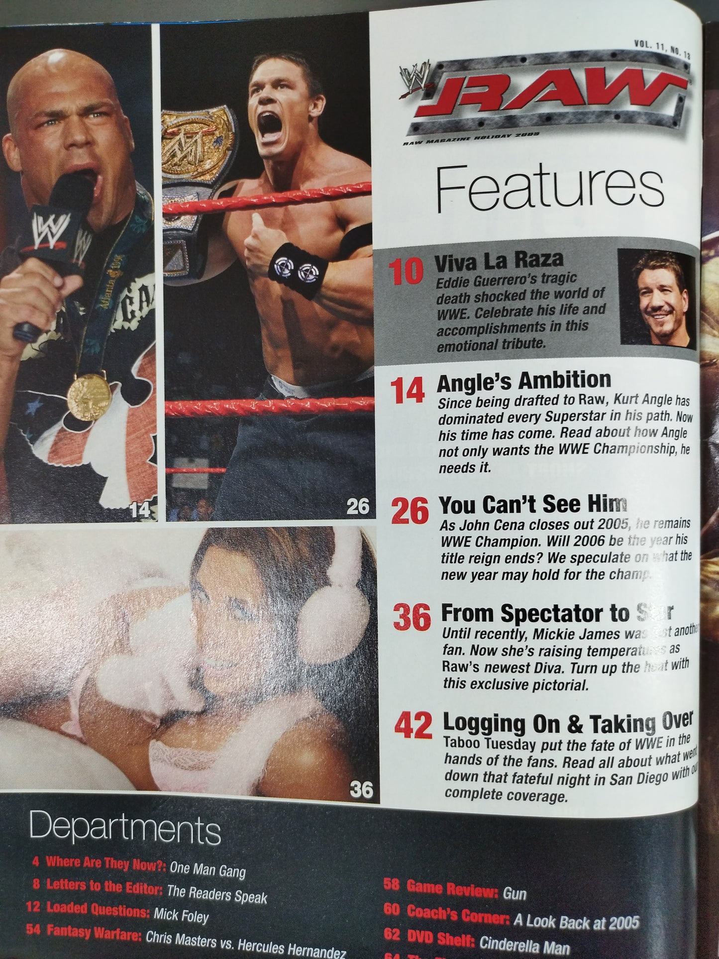 RAW MAGAZINE 2005 Holiday