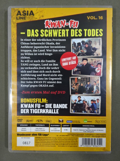 KWAN-FU DAS SCHWERT DES TODES