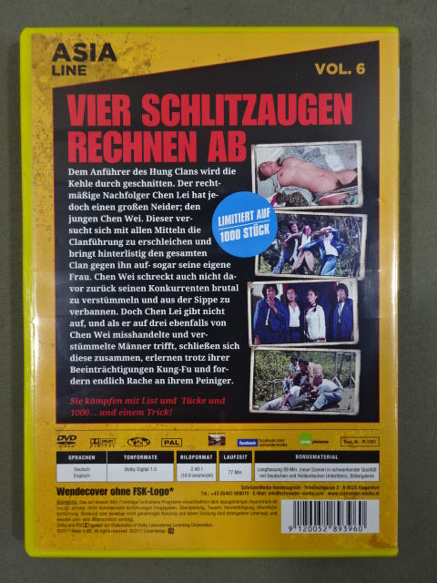 VIER SCHLITZAUGEN RECHNEN AB