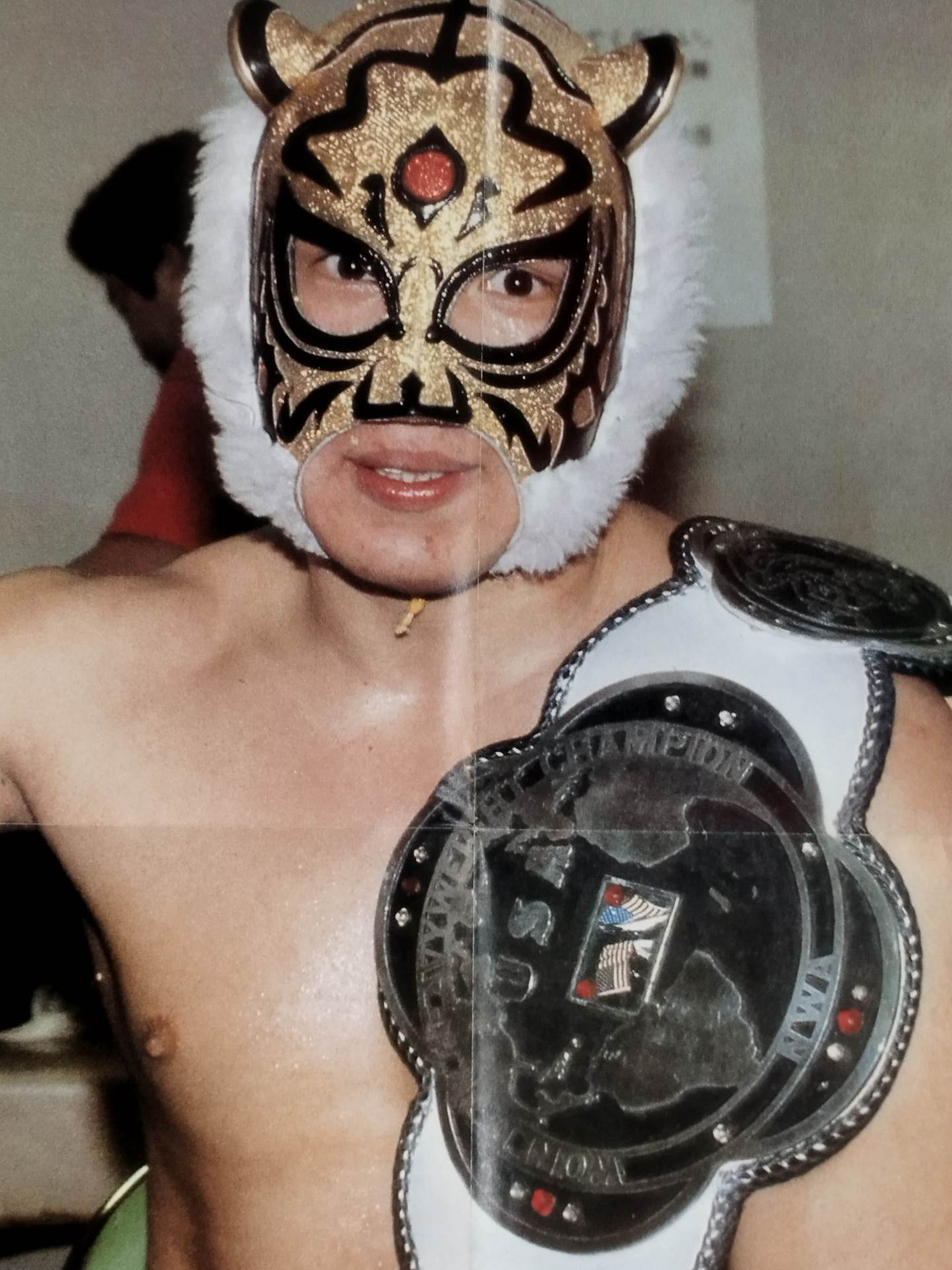 The first Tiger Mask Magazine Appendix Poster