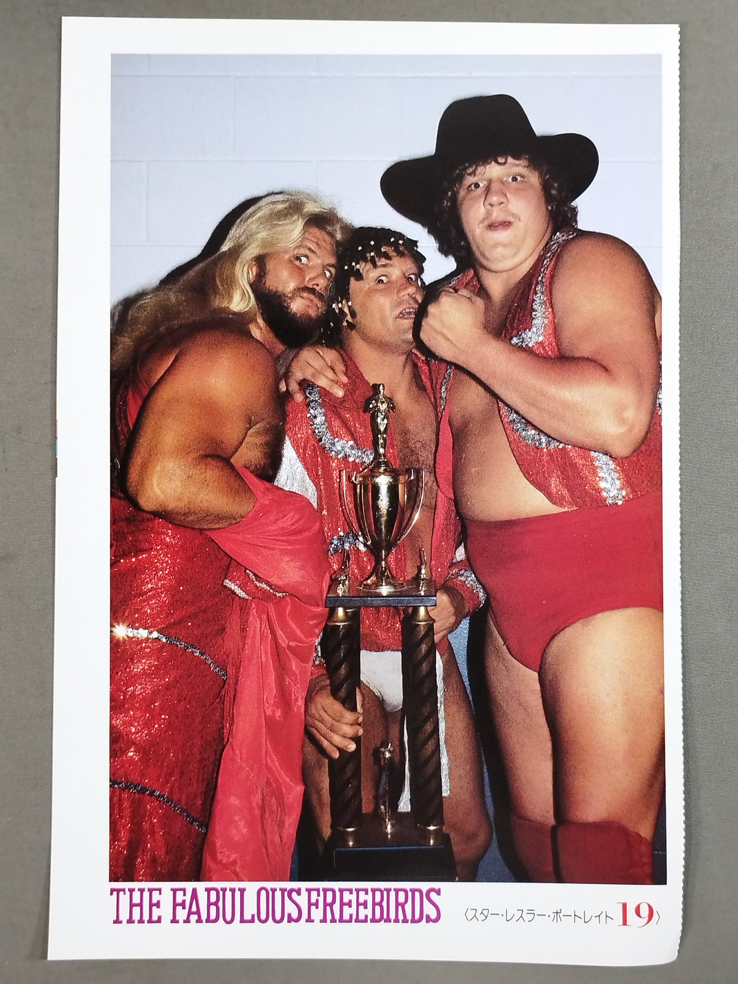 ザ・ファビュラス・フリーバーズ 雑誌付録ポートレート