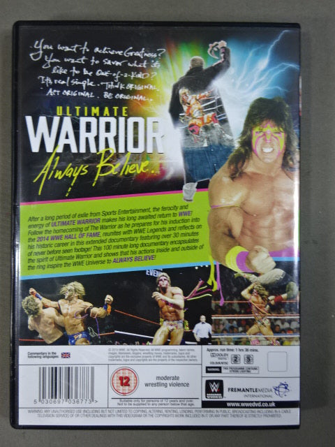 ULTIMATE WARRIOR ★Always Believe★