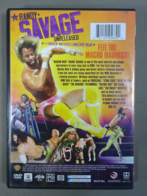 RANDY SAVAGE UNRELEASED THE UNSEEN MATCHES OF THE MACHO MAN