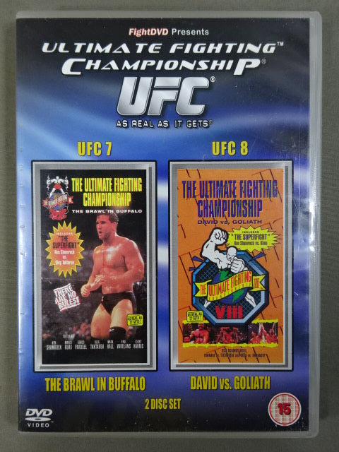UFC 7 THE BRAWL IN BUFFALO & UFC 8 DAVID vs. GOLIATH