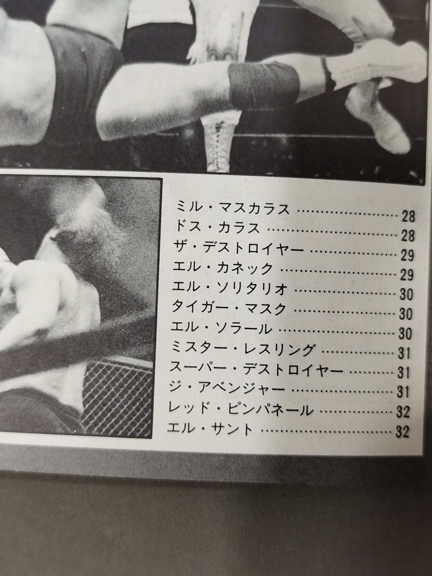 82 Edition Wrestler Directory / BEST FIGHTERS