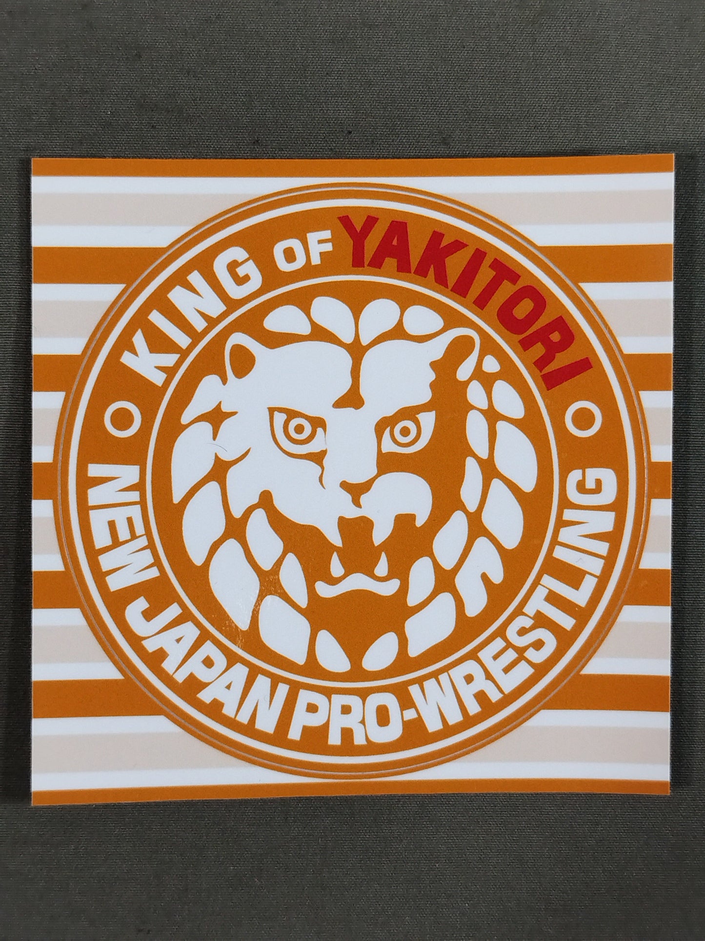 Lion Mark "YAKITORI" sticker