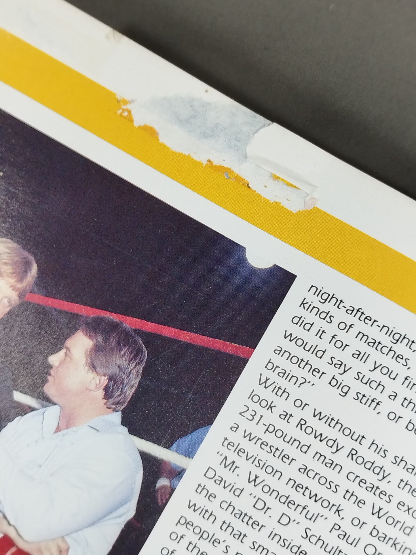 WWF OFFICIAL PROGRAM No.112