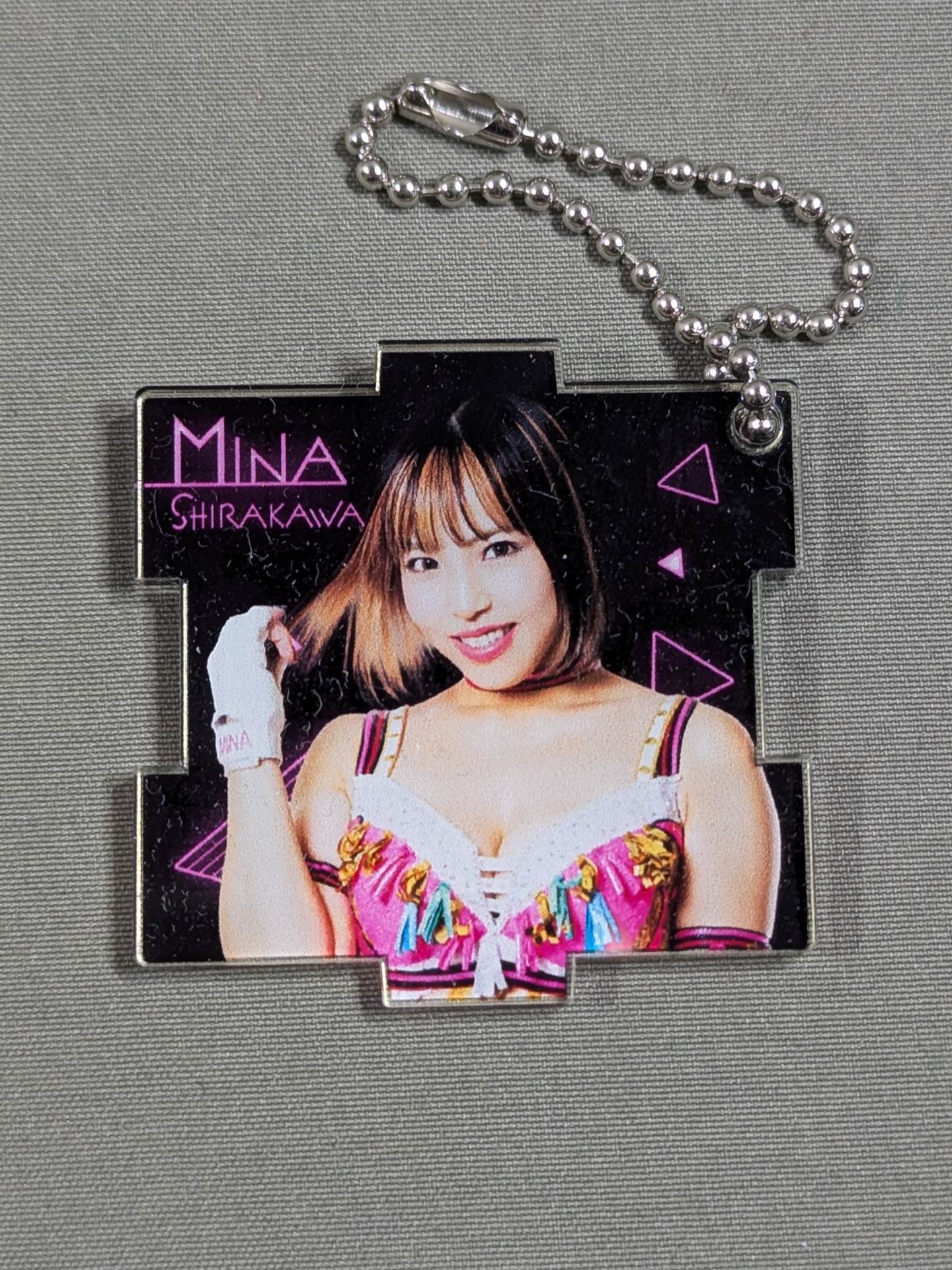 白川未奈 スターダム ランダム パズルキーホルダー