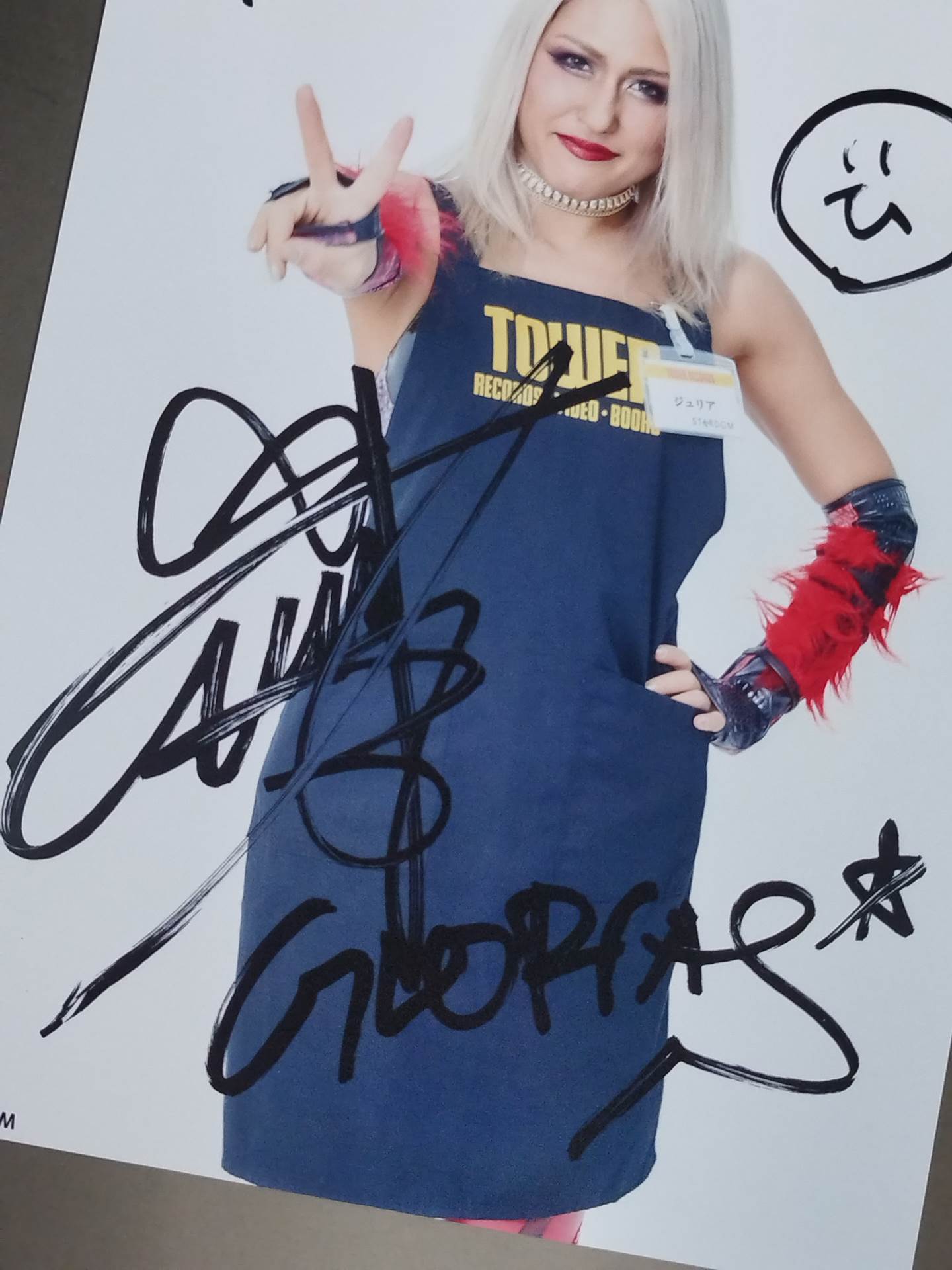 スターダム×TOWER RECORDS ジュリア ポートレート 2023