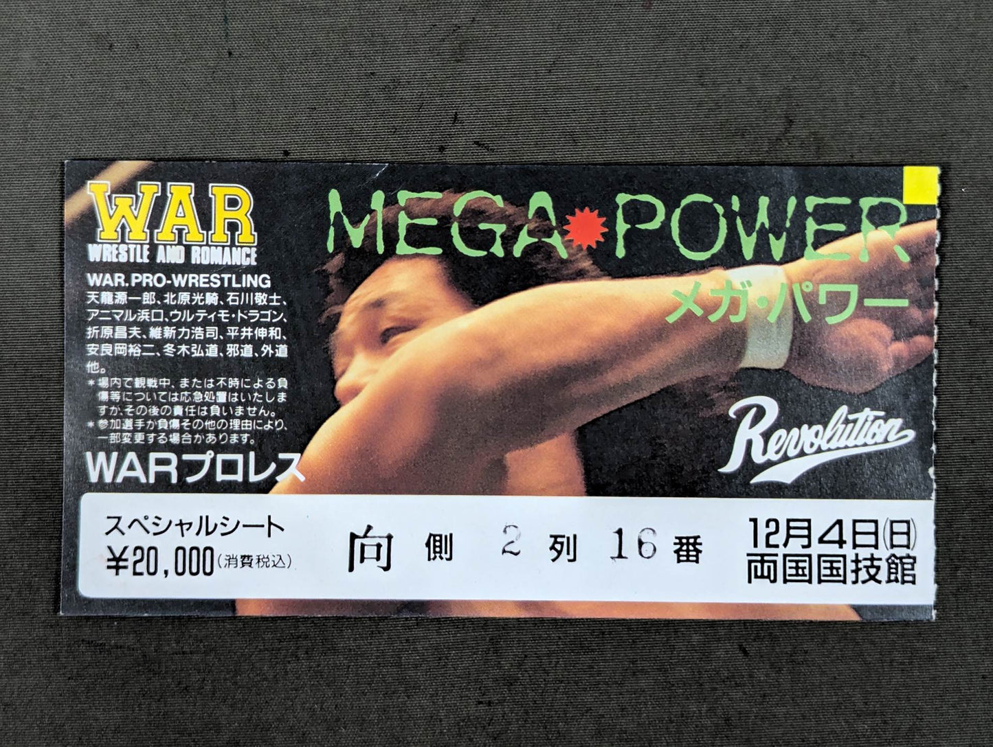 MEGA-POWER メガ・パワー【最終戦】
