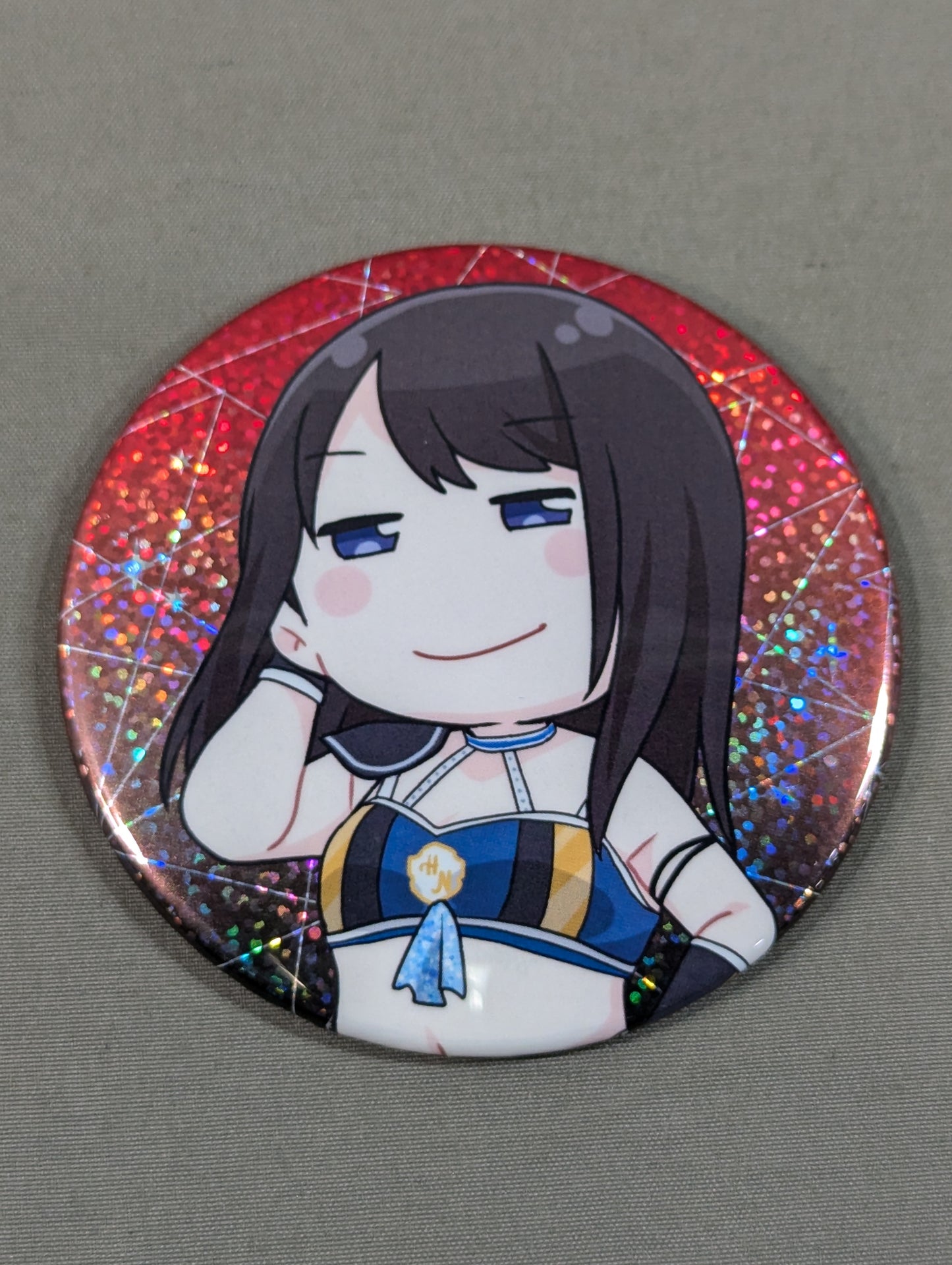 妃南 ランダムイラスト缶バッジ Illustration byたぬきち