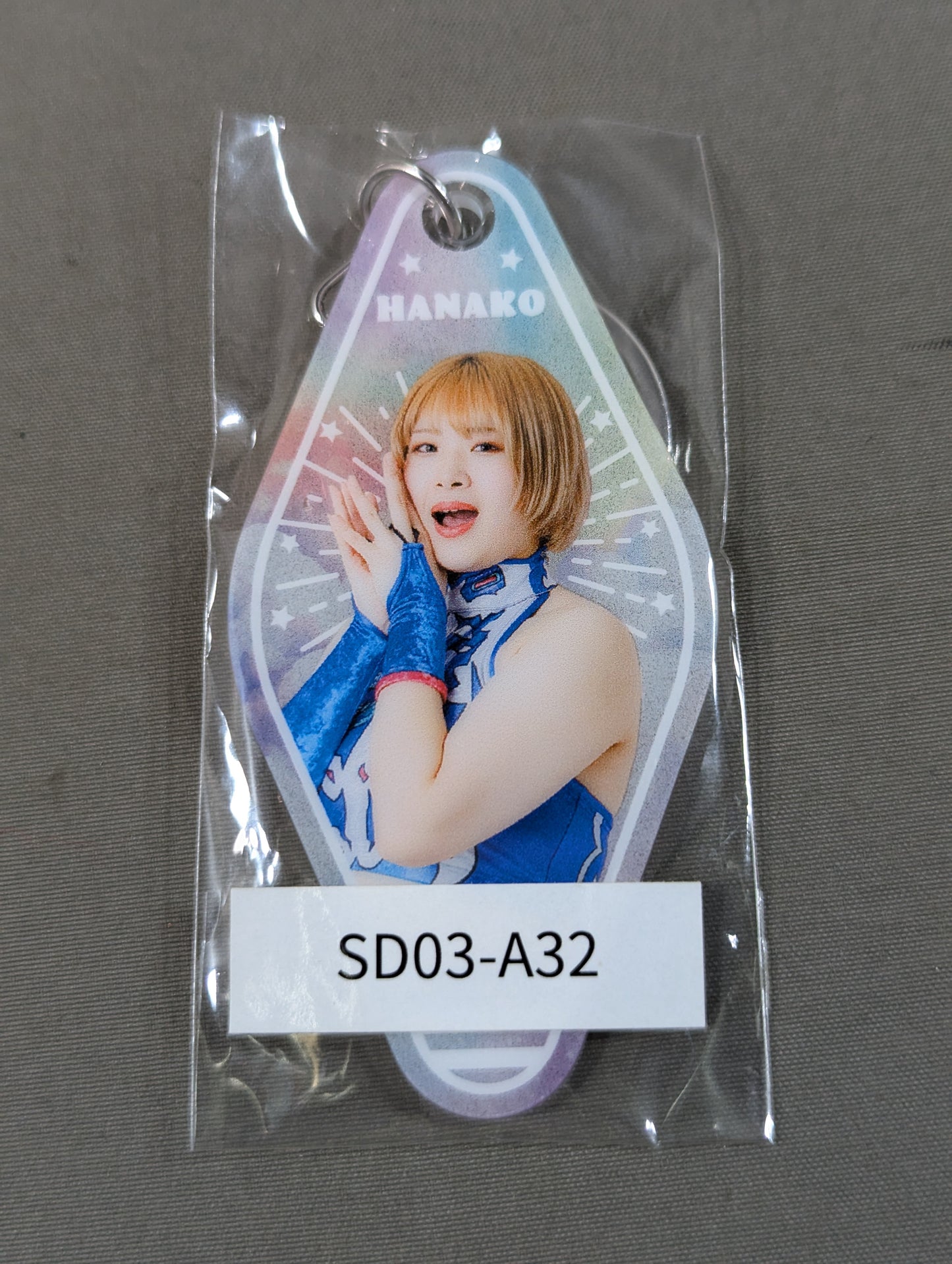 HANAKO STARDOM×ウェブポン アクリルモーテルキーホルダー