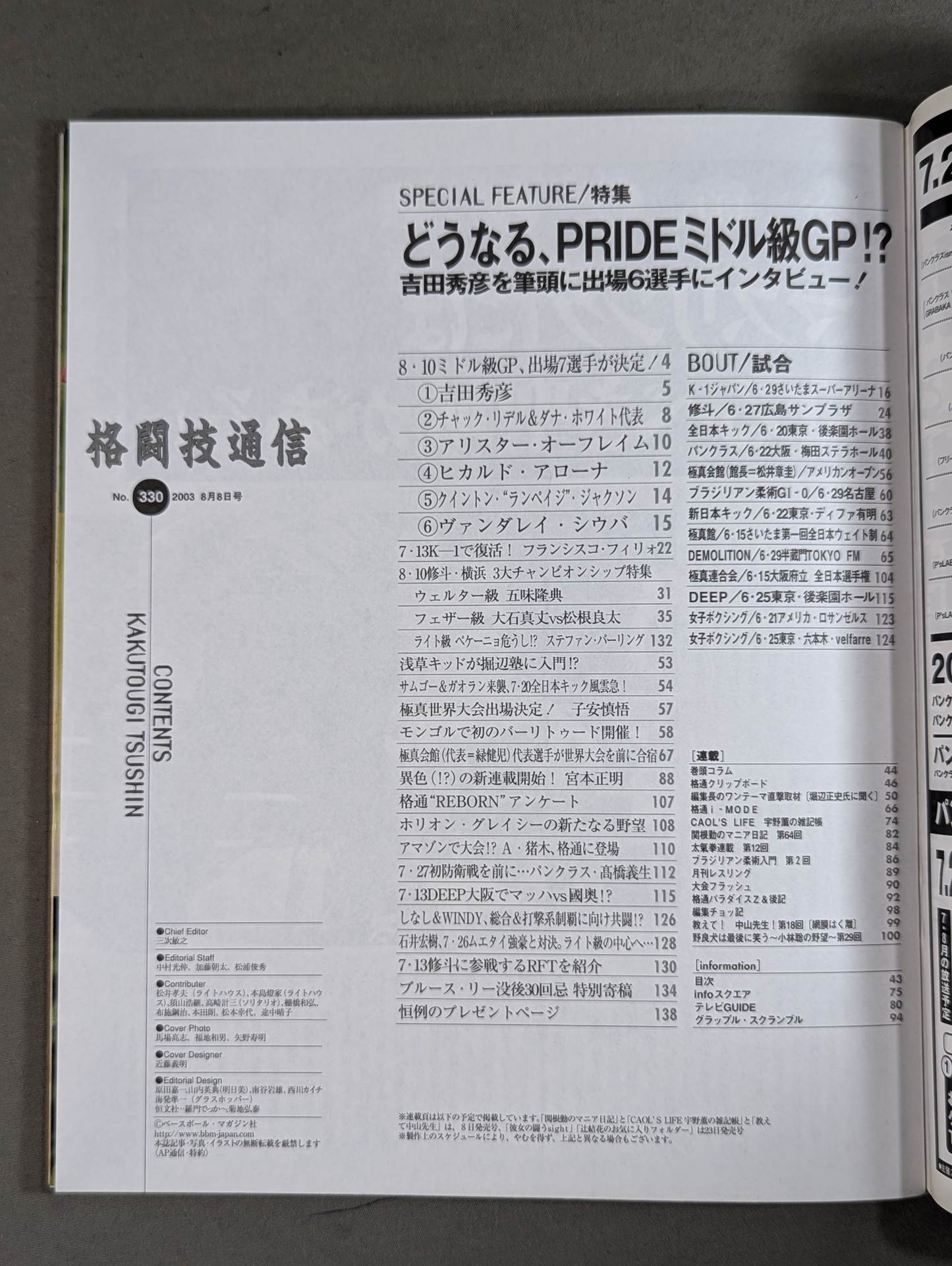 Martial Arts Communication 330