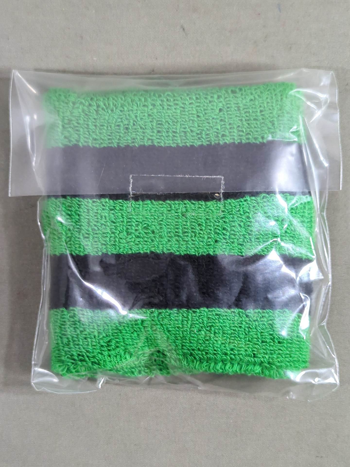 大日本プロレス「大日魂」リストバンド(緑×黒)