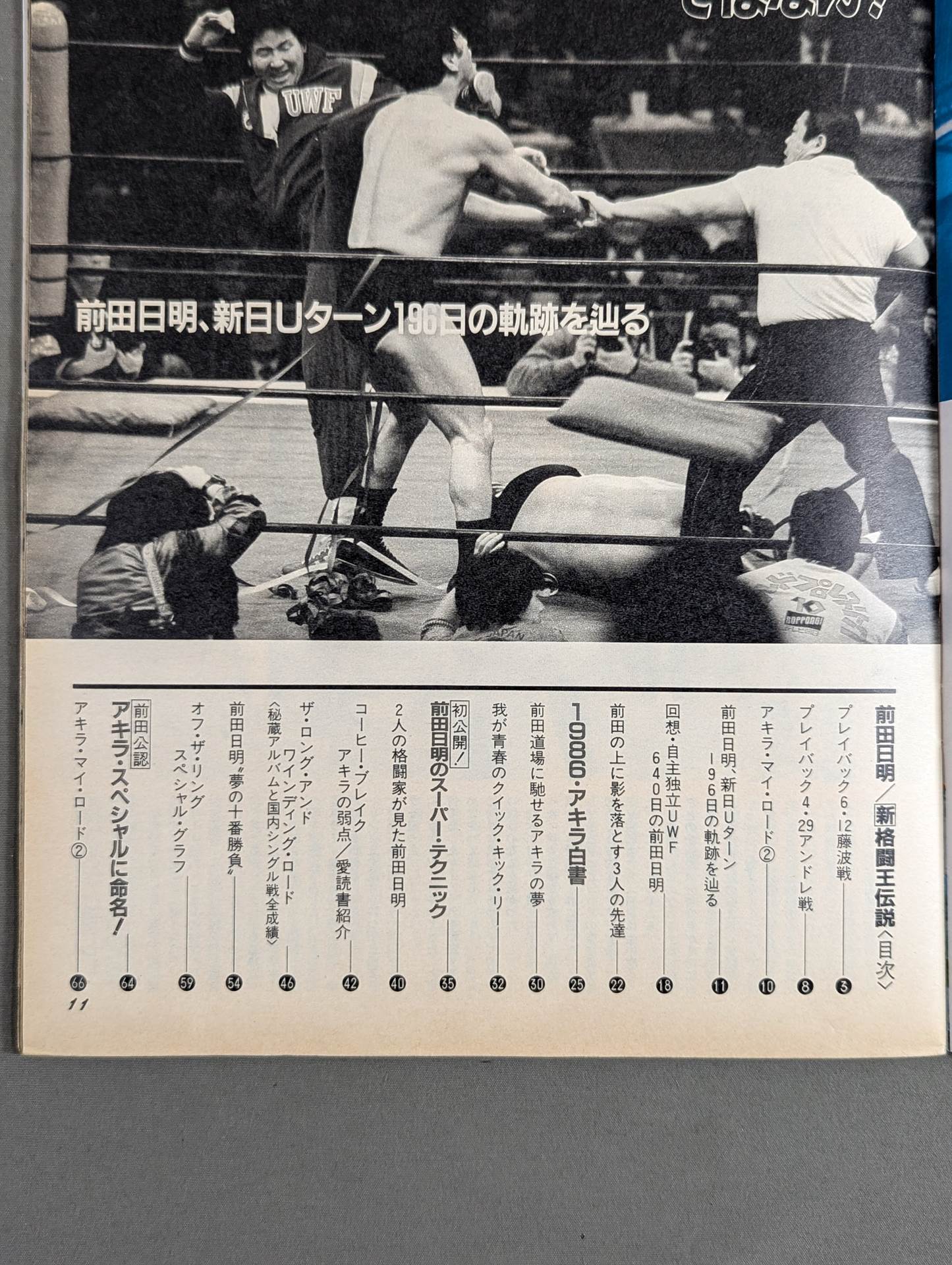 プロレスアルバム69 前田日明 新格闘王伝説
