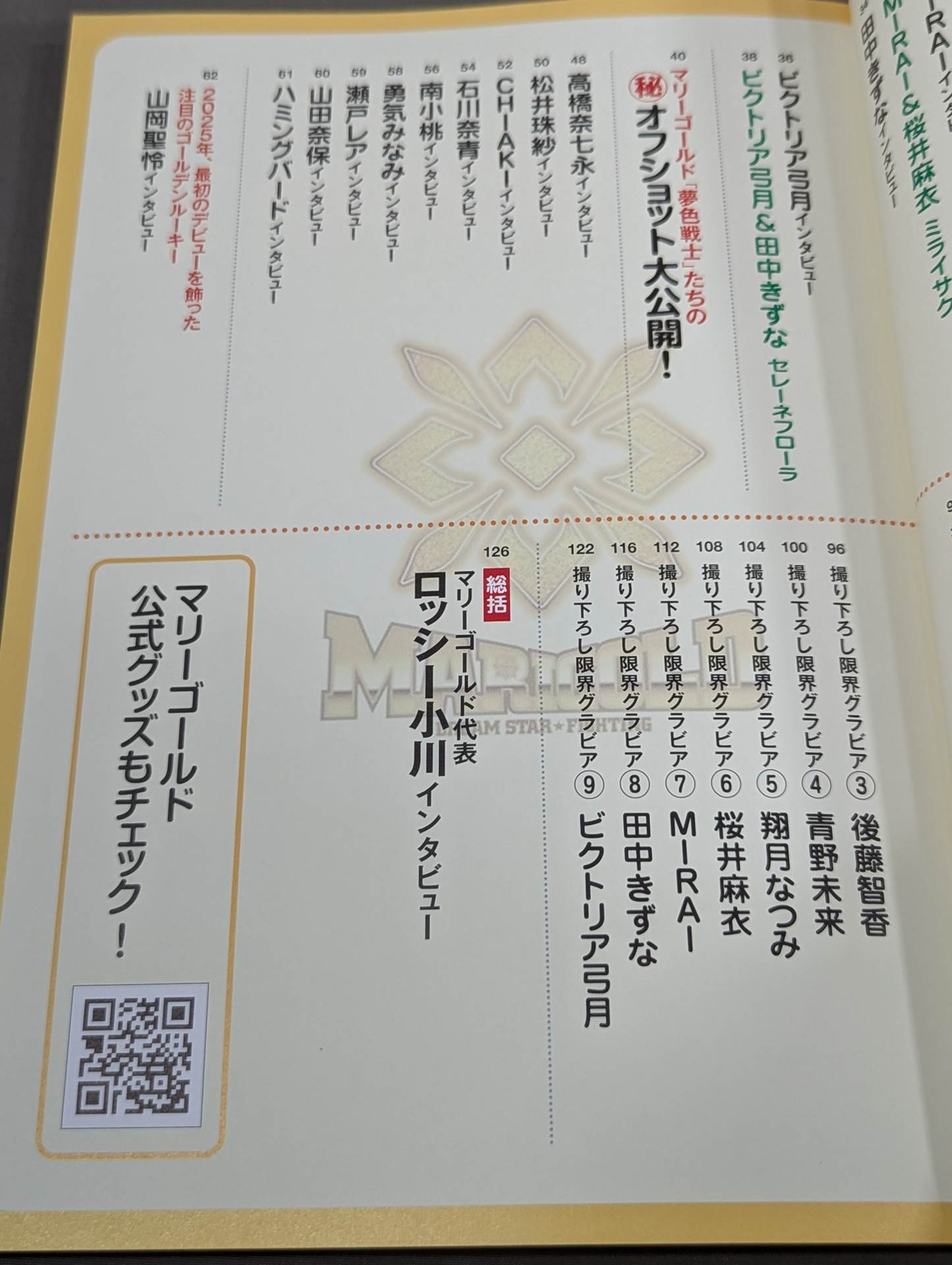 マリーゴールド公式ファンブック