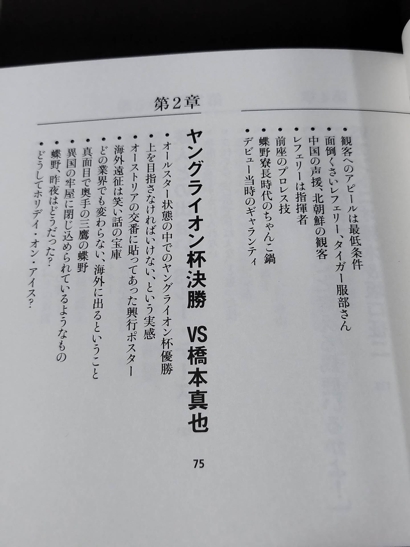 蝶野正洋『プロレス名勝負とあの事件の裏の裏』