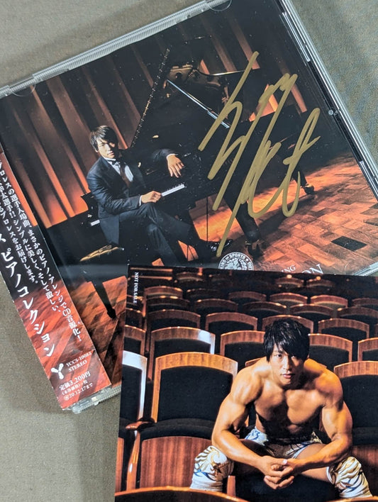 ★ With ★ another jacket [Kota Ibushi  hand signed autograph 】New Japan Pro Wrestling  Piano Collection