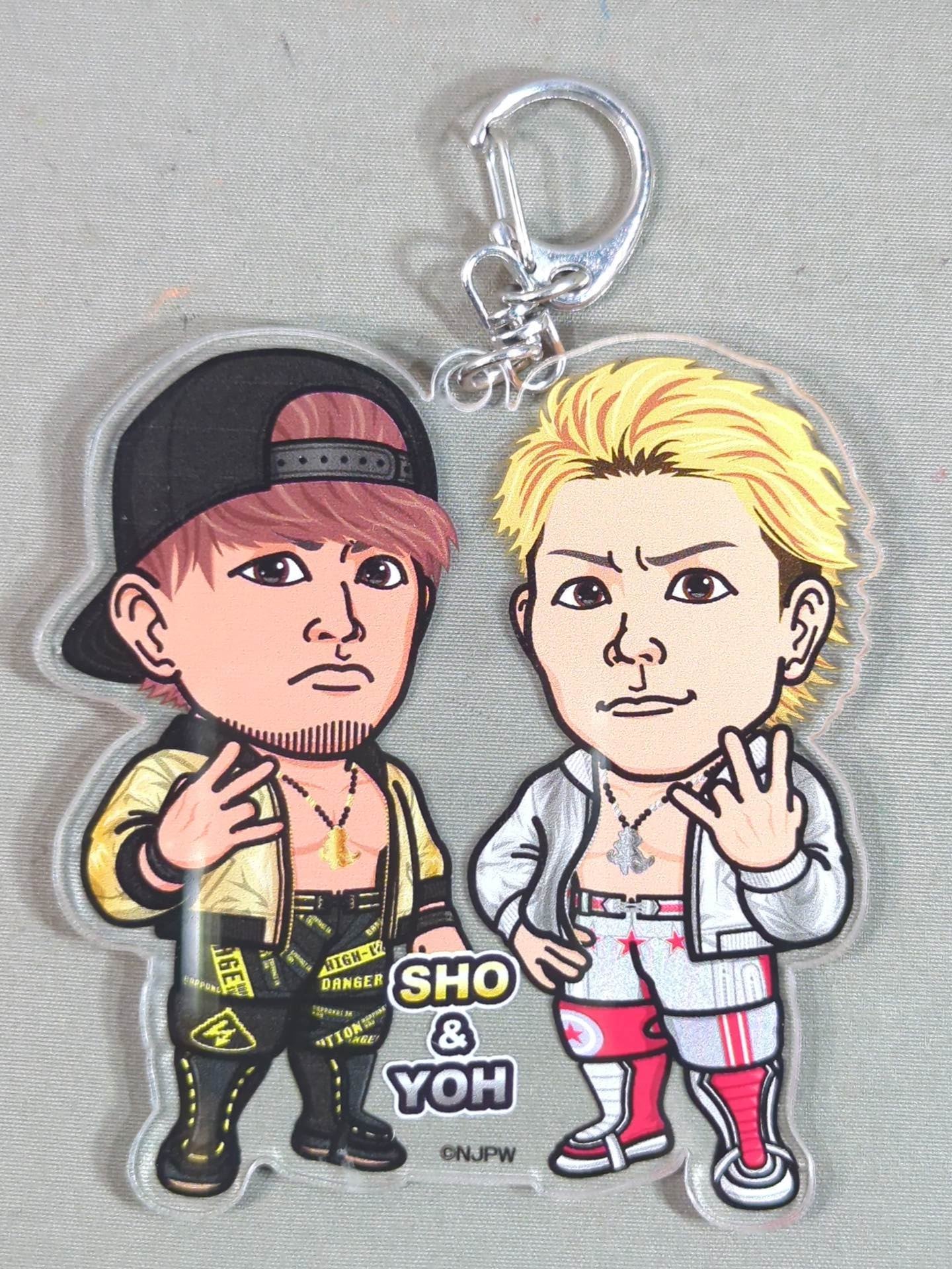 SHO&YOH コンビイラスト デカアクリルキーホルダー