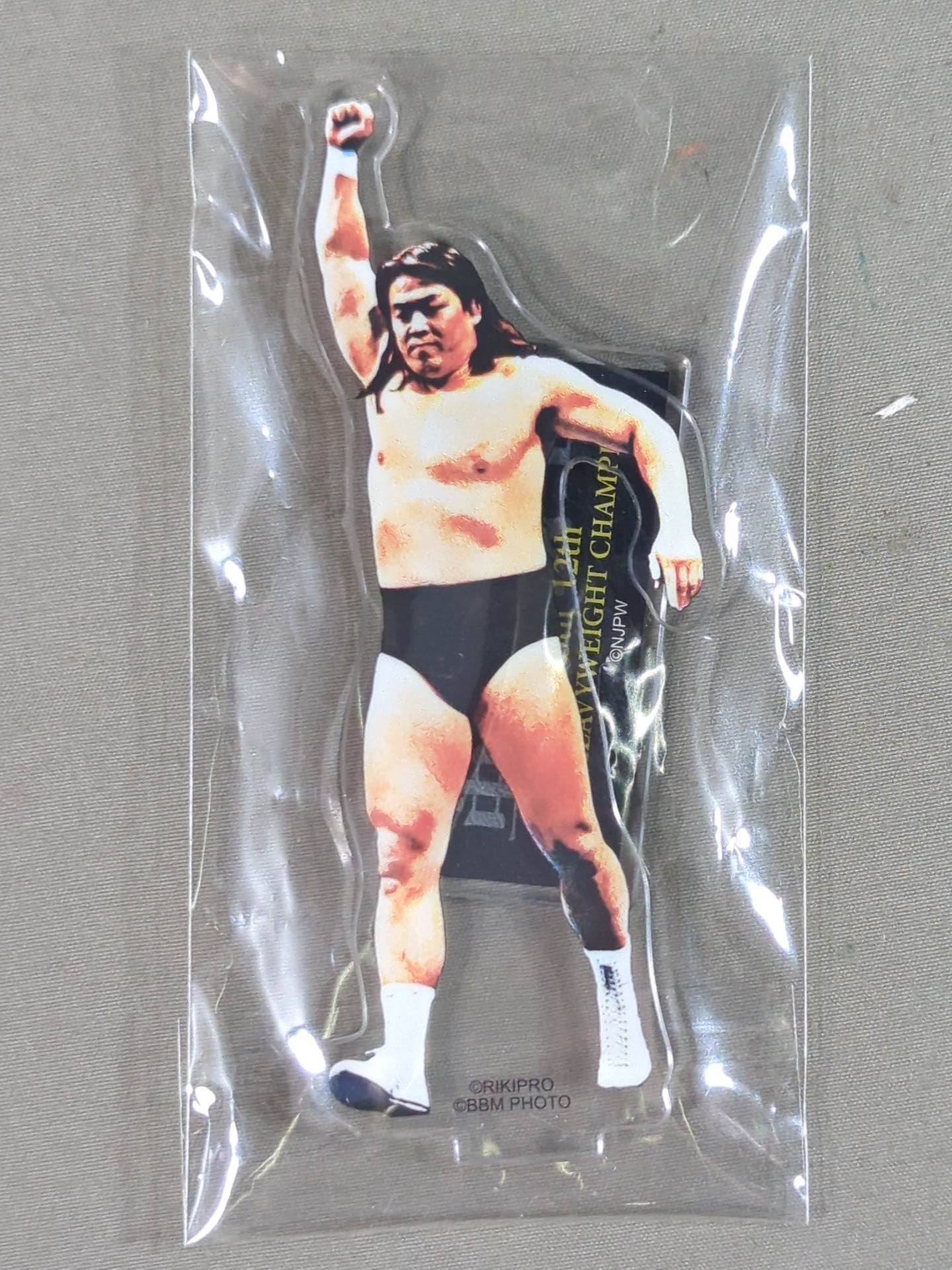 長州力 新日本プロレス50周年 レジェンドアクリルスタンド(A