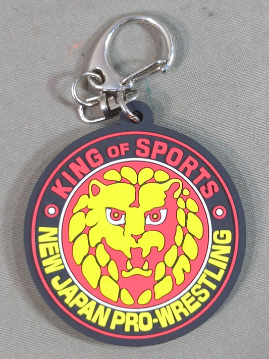 Lion Mark  Rubber Keychain