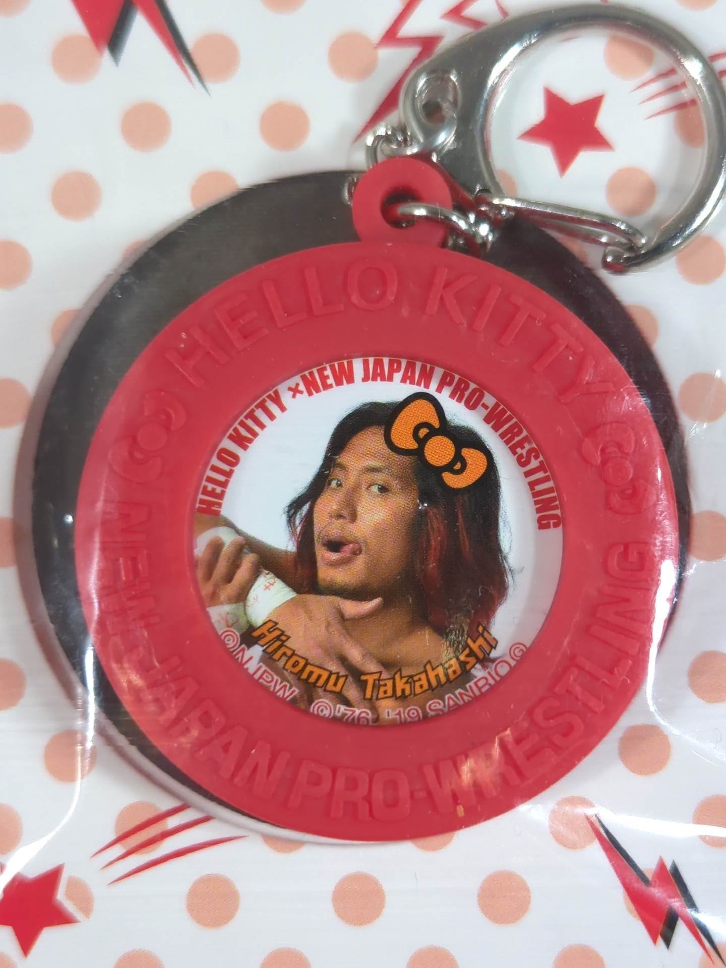★ Hello Kitty×Hiromu Takahashi  ★ PinBack button & holder