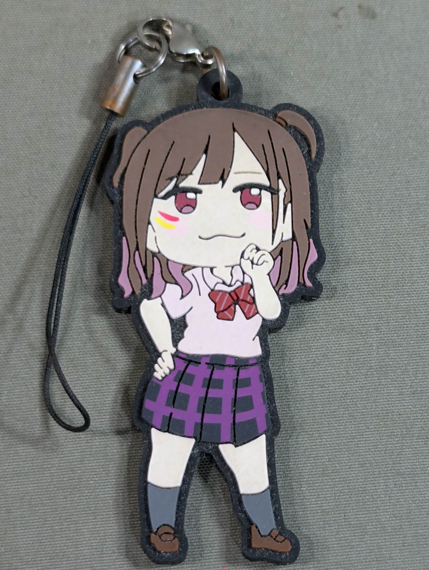 ウナギ・サヤカ 輝け! スターダム女子校 ラバーストラップ