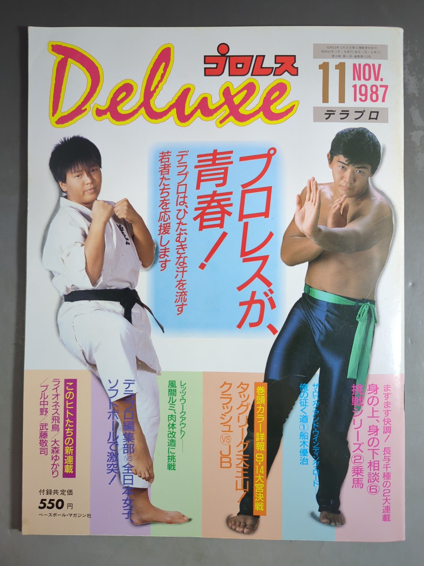 デラックスプロレス 1987年11月号