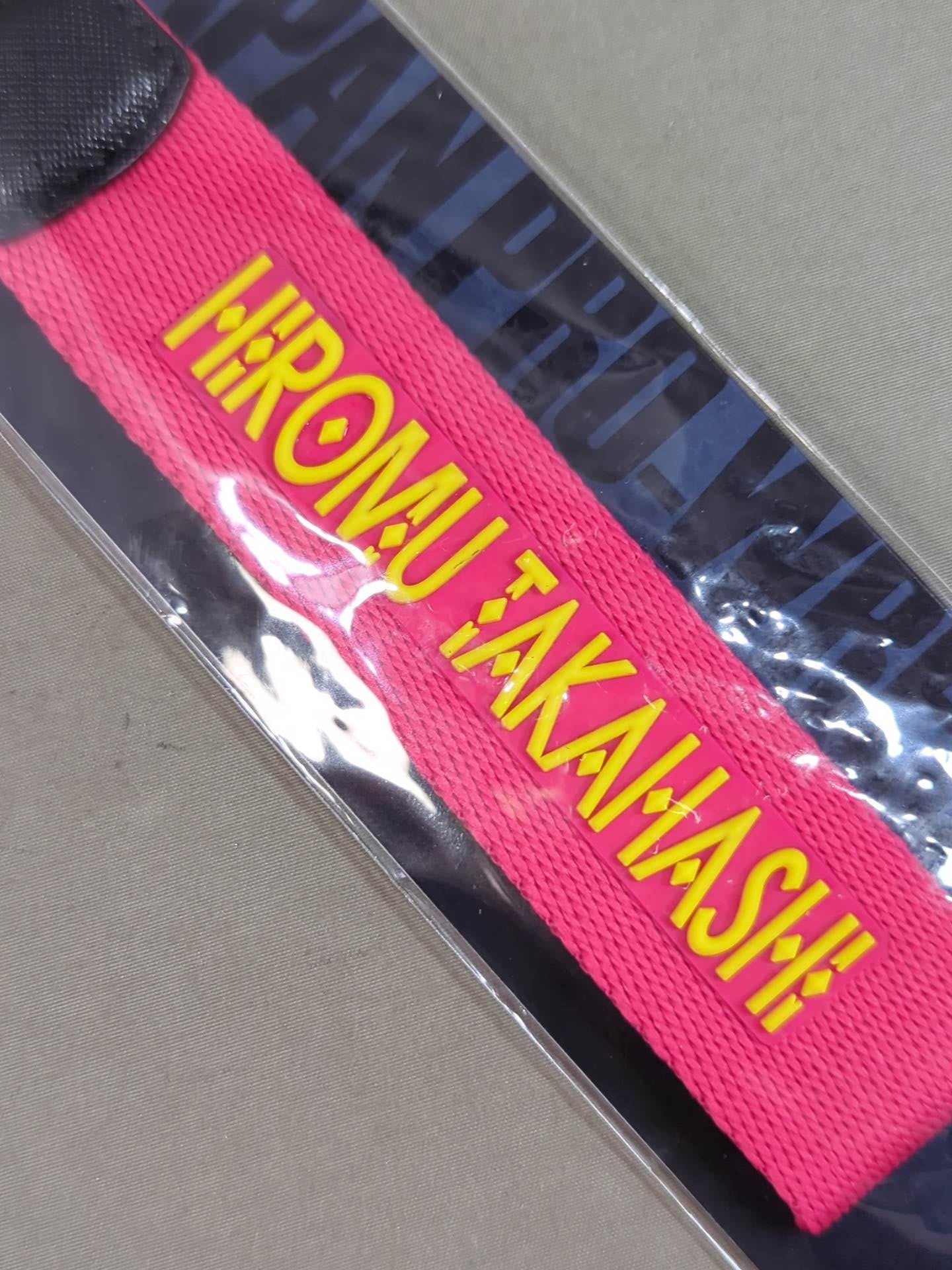 ★ ★ not sold in stores Hiromu Takahashi  New Japan Pro Wrestling  Belt strap