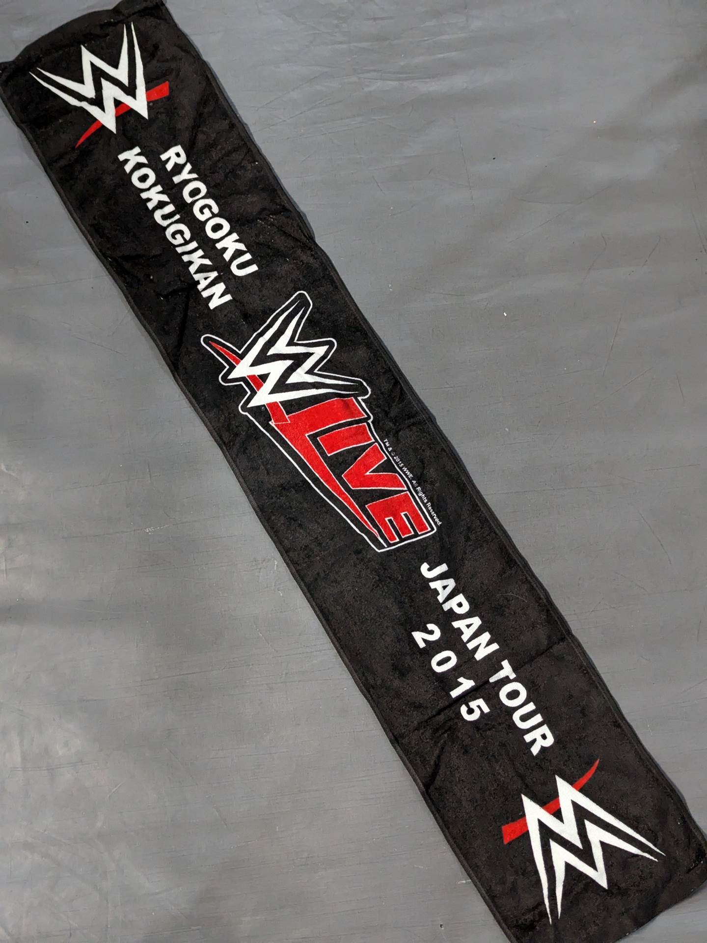WWE JAPAN TOUR 2015 マフラータオル