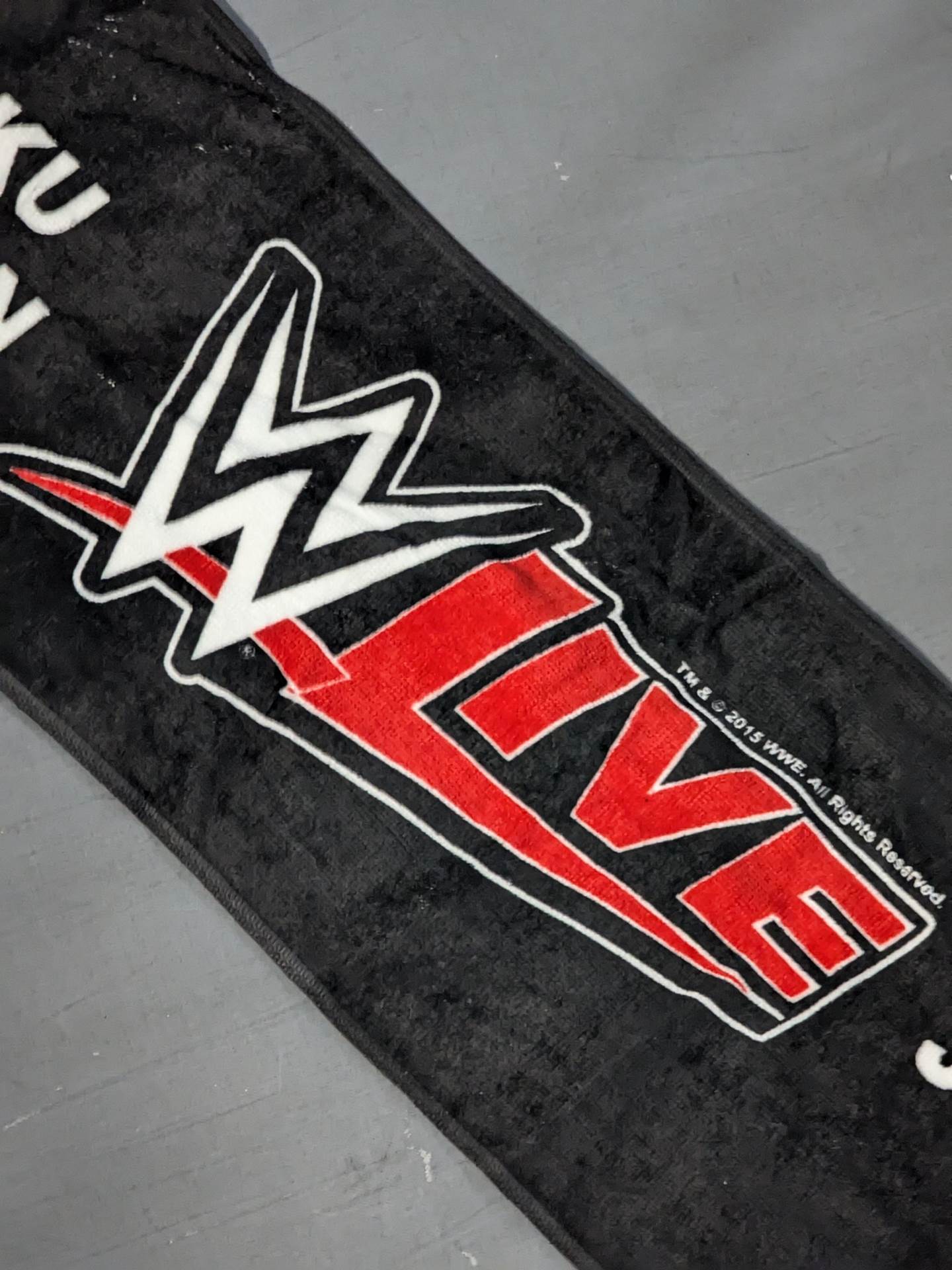 WWE JAPAN TOUR 2015 マフラータオル