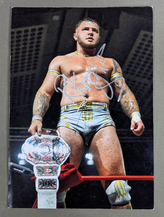 Ricky Knight Jr. hand signed autograph  Pro-Photo  (A-1 )