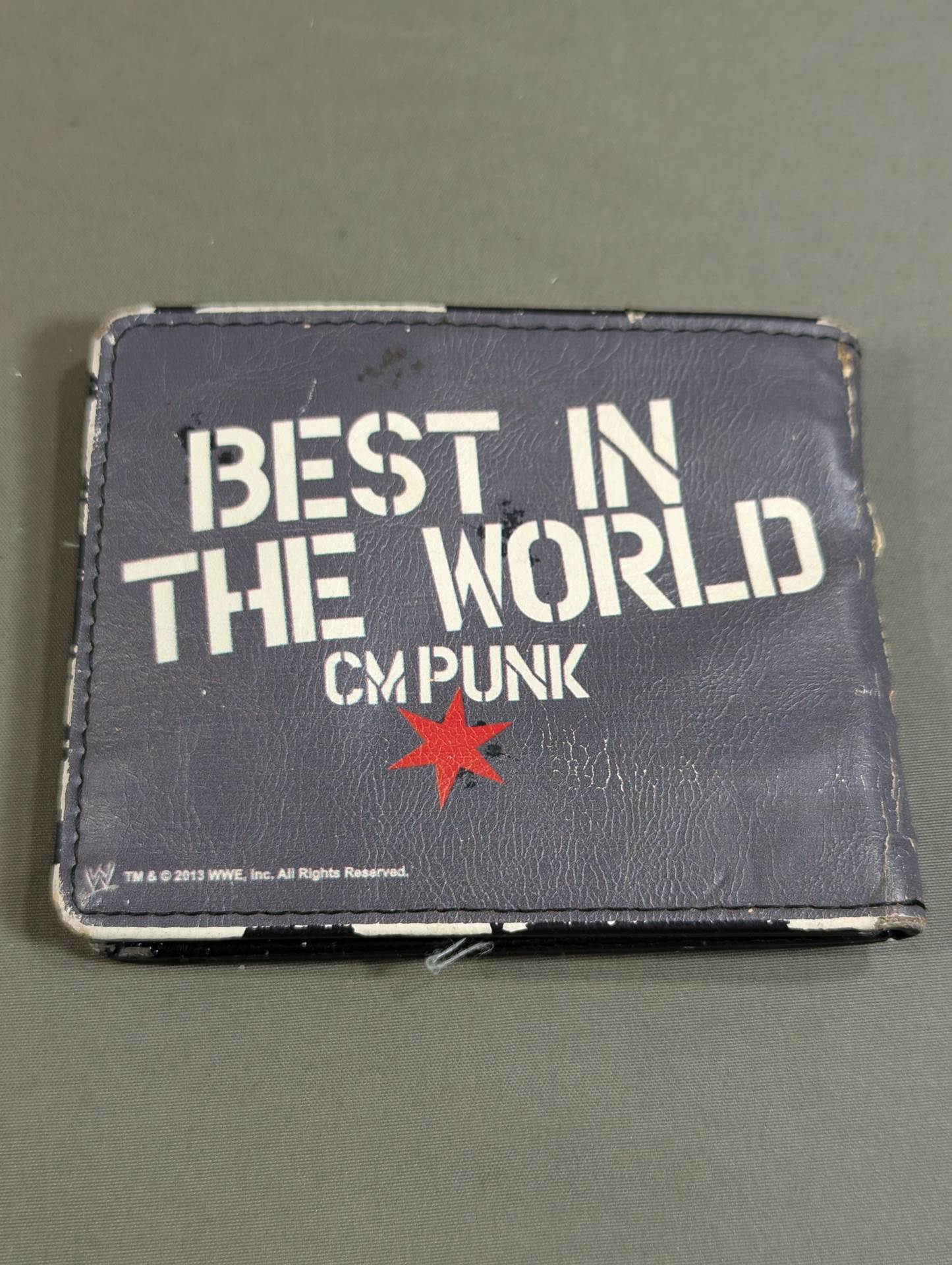 CMパンク「BEST IN THE WORLD」ウォレット