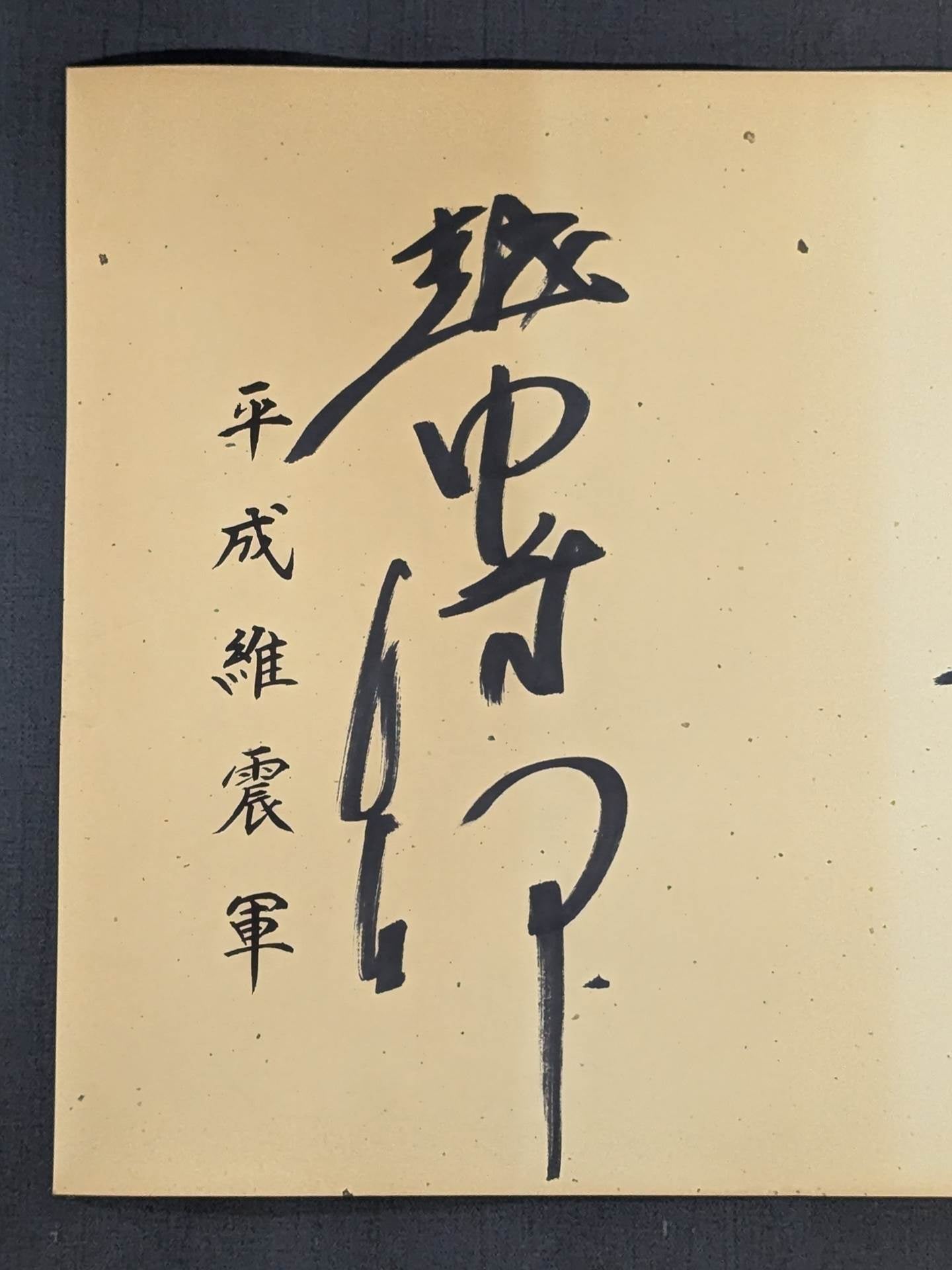 平成維震軍 3選手連判状