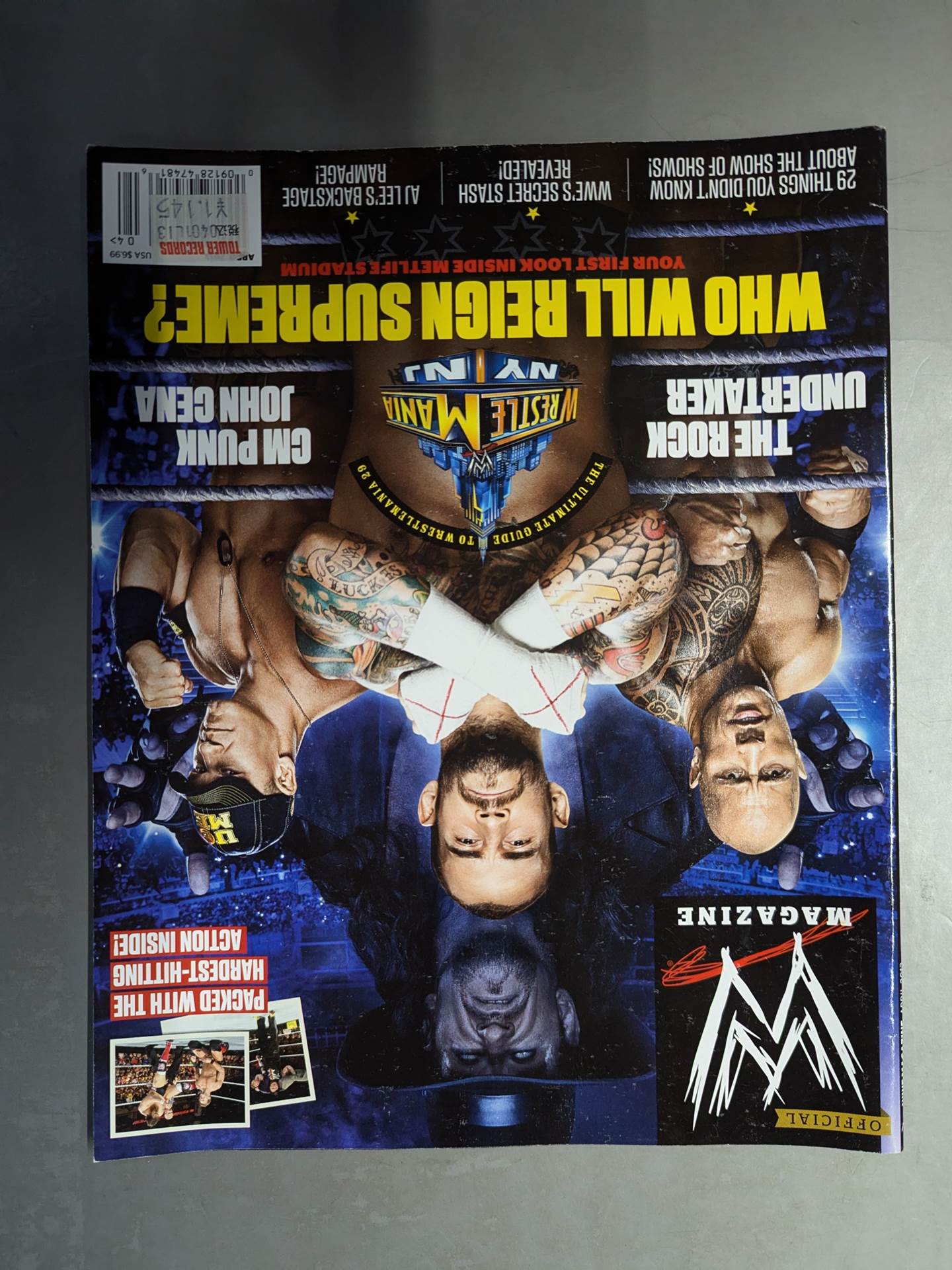 WWE MAGAZINE 2013年4月号