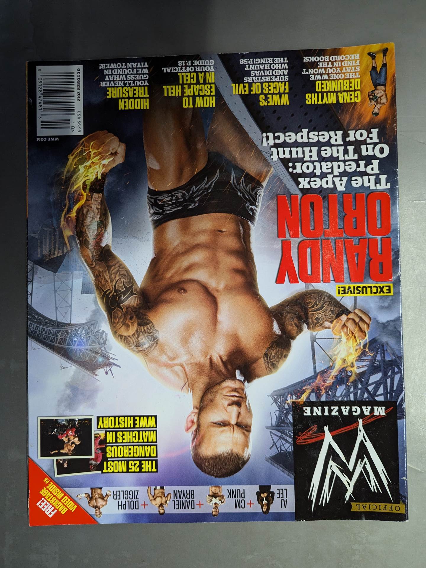 WWE MAGAZINE 2012年10月号