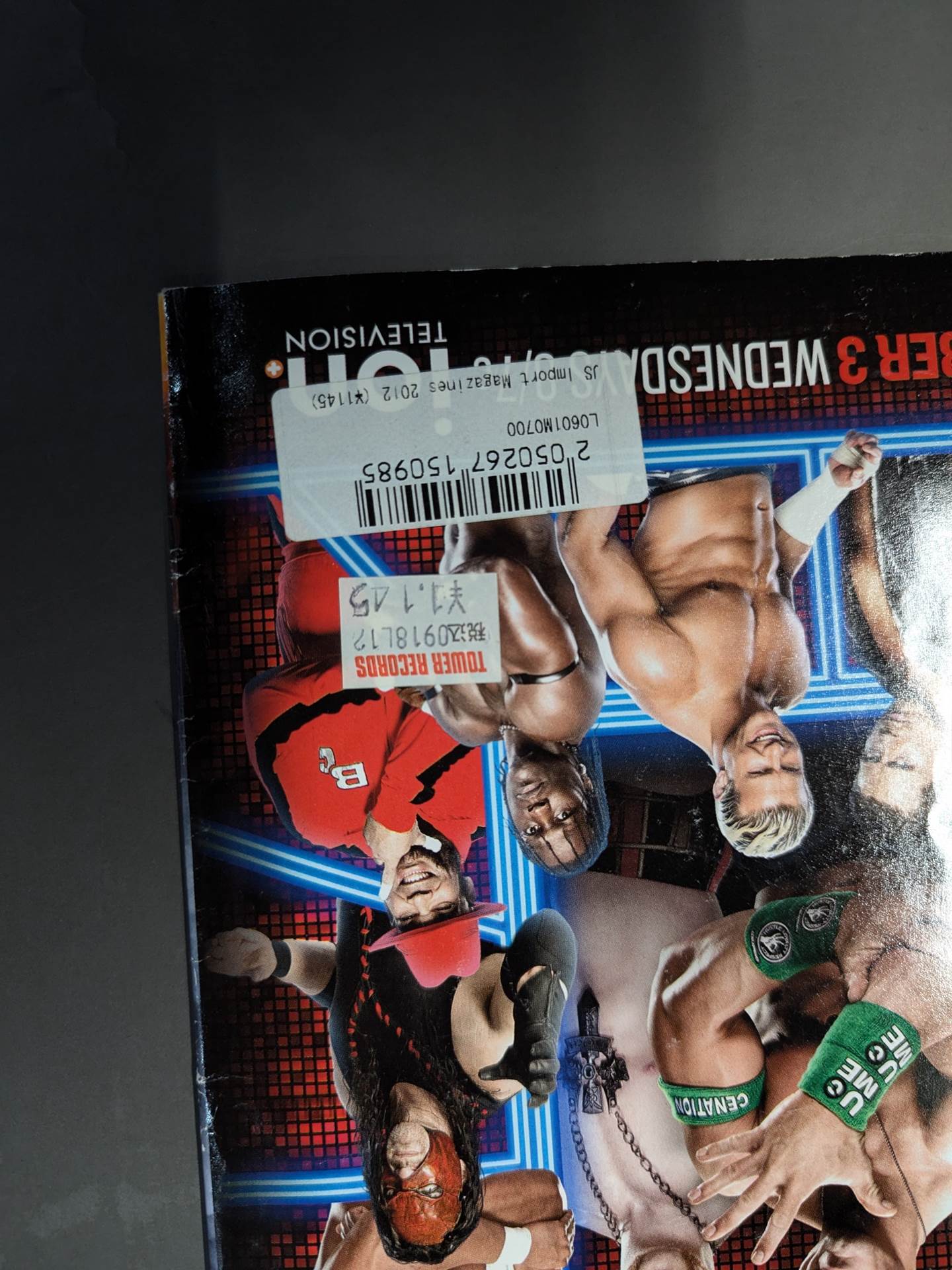 WWE MAGAZINE 2012年10月号