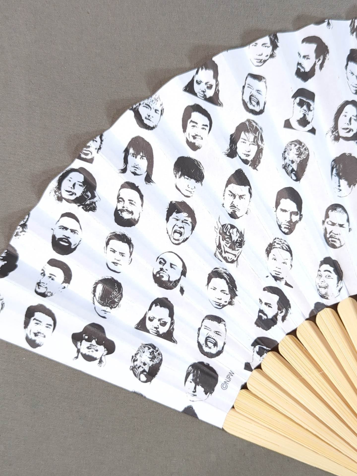 ★ASOKO de New Japan Pro Wrestling ★ Sensu (Folding fan)
