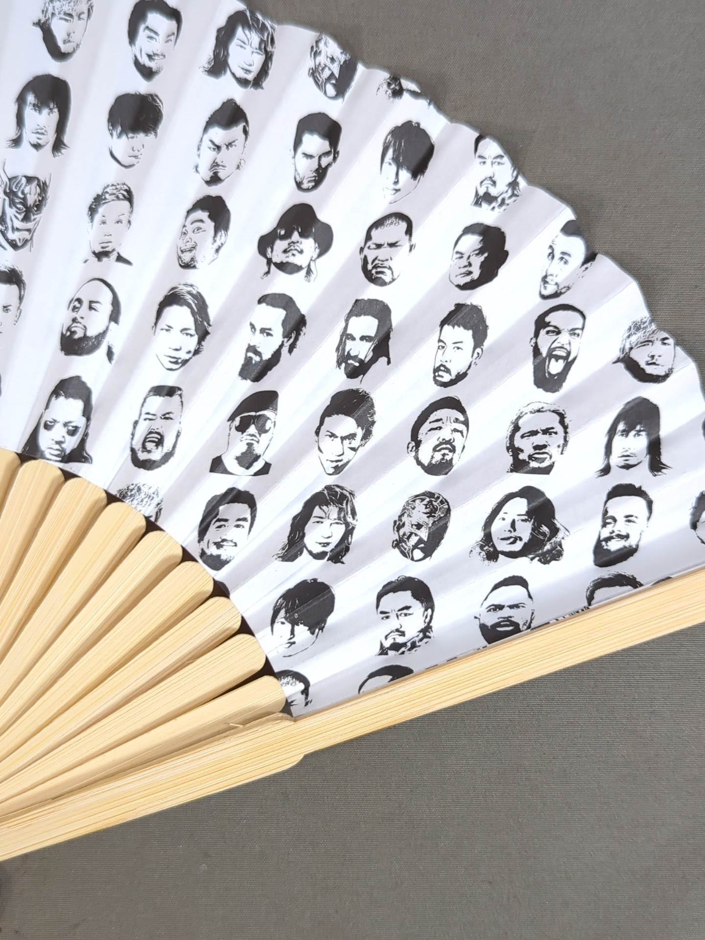 ★ASOKO de New Japan Pro Wrestling ★ Sensu (Folding fan)