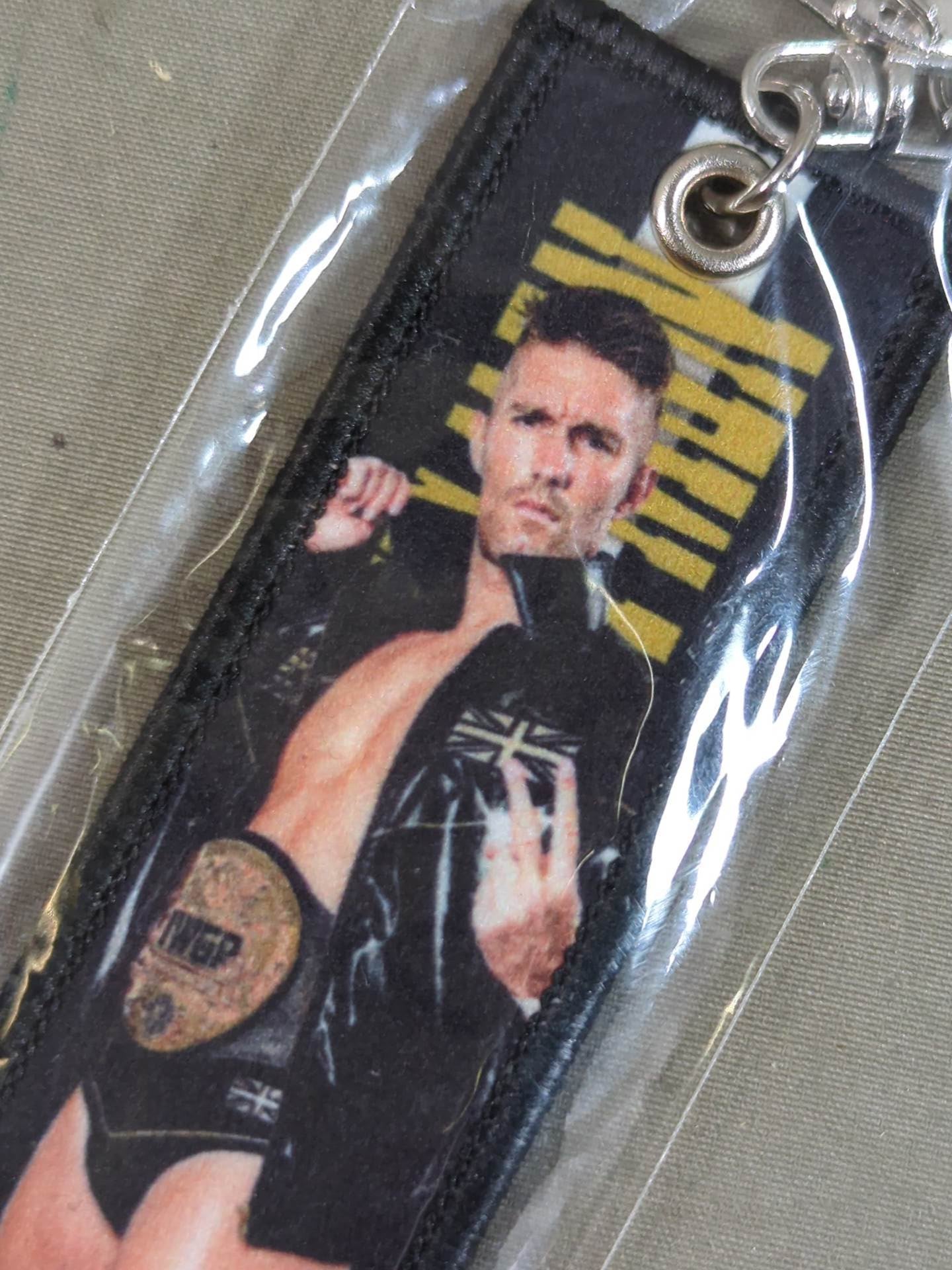 ★ New Japan Pro Wrestling lottery ★ Zack Sabre Jr . Tag Keychain