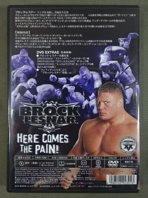 Brock Lesnar  The Pain
