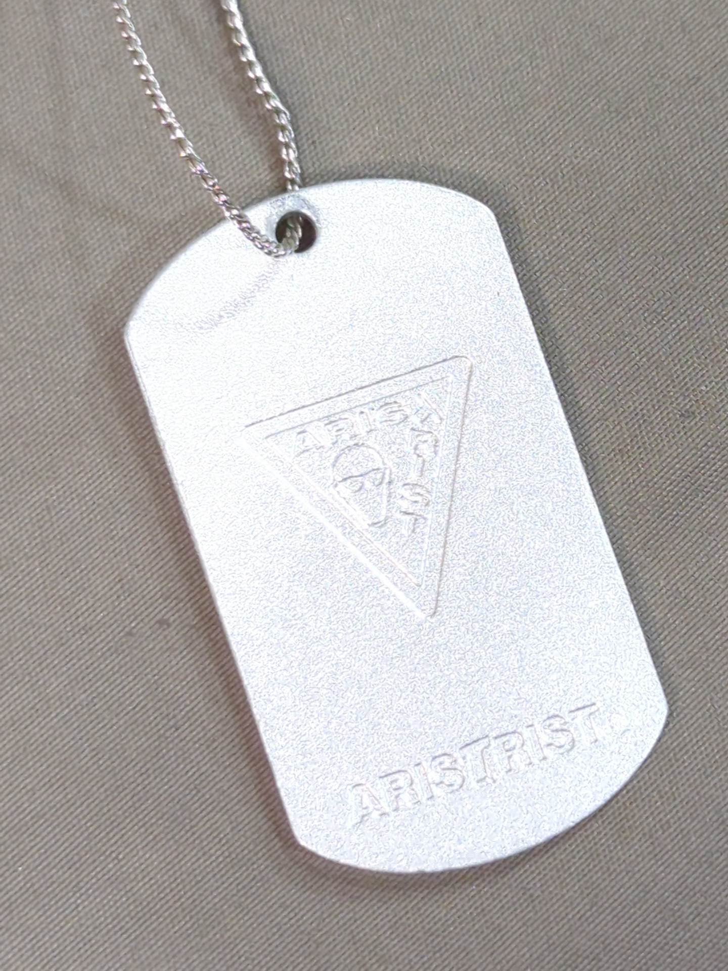 ★ ★ ARISTRIST Necklace (Logo Light Plate Head)